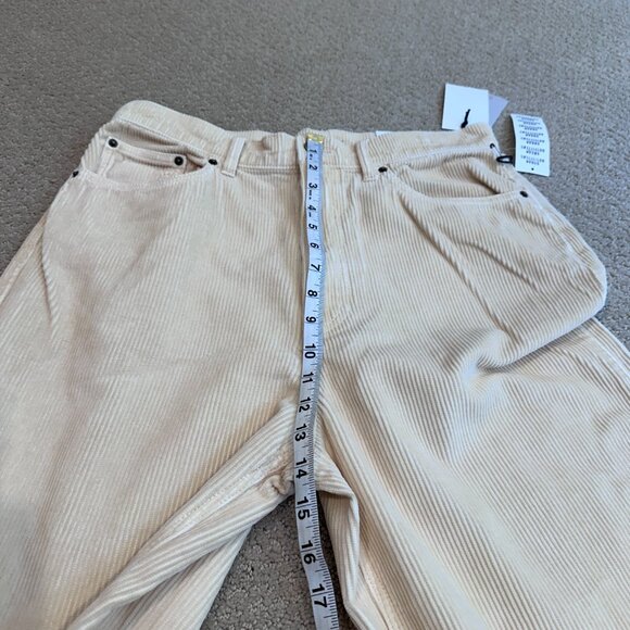 BDG UO Pants Corduroy High Wide Leg Ankle Tan Boho Size 31 #OBO1214885 NWT - Picture 9 of 15